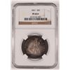 Image 1 : 1867 SEATED HALF DOLLAR NGC PF 65+