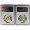 Image 2 : 1951-S FRANKLIN HALF DOLLAR NGC MS64 & 1951-S FRANKLIN HALF DOLLAR NGC MS64 FBL