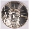 Image 1 : 1886 -1986 STATUE OF LIBERTY CENTENNIAL ONE Oz .999 SILVER  LIBERTY TRADE SILVER
