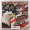 Image 2 : COMPLETE 1999 THRU 2008 P AND STATE QUARTER SET IN NICE PLASTIC DISPLAY HOLDERS