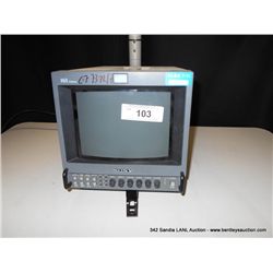 SONY HR VIDEO MONITOR (print sequence:) 737217