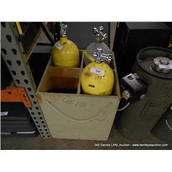 LOT: SCUBA DIVING TANKS (print sequence:) 30564
