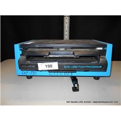 POLAROID 8 X 10 LAND FILM PROCESSOR (print sequence:) C-025