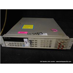 HP 3458A MULTIMETER (print sequence:) 54818 S680059