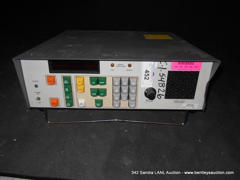 DUNEGAN CORP MODEL 4501A PIND TESTER (print sequence) 54826 S603833