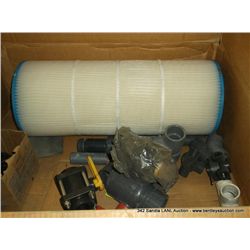 BOX: MISC PVC FITTING AND FILTER
