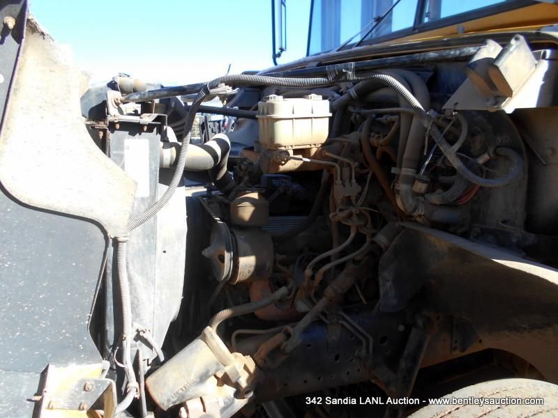 1991 BLUEBIRD CHEVY 60 18 SEAT SCHOOL BUS, 3,497 M VIN ...