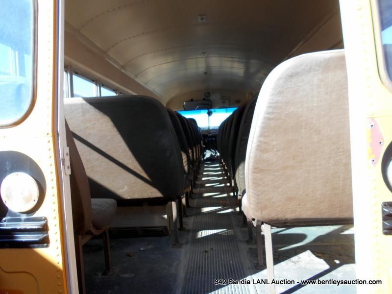 1991 BLUEBIRD CHEVY 60 18 SEAT SCHOOL BUS, 3,497 M VIN ...