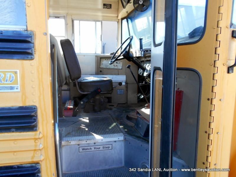1991 BLUEBIRD CHEVY 60 18 SEAT SCHOOL BUS, 3,497 M VIN ...