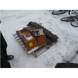 Car ramps, cable, gooseneck ball