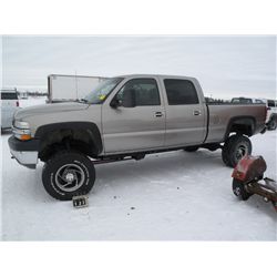 2001 Chev Duramax -Prior Salvage 1GCHK23191F194488