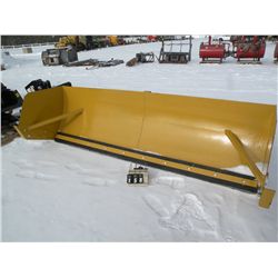 10 ft loader snow pusher w/rubber cutting edge -NEW