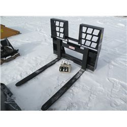 48" walk-thru pallet forks -NEW