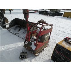 Honda powered plate compactor