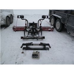 Hiniker C-plow w/mount & controls -fits 2010 Chev