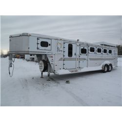 2001 Sundance 5 horse slant trailer 13SAH372911AA4248