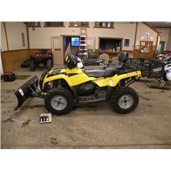 2005 Bombardier Outlander Max 400 w/plow 2BVEPCF155V000527