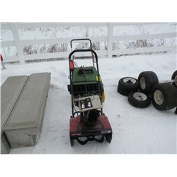 John Deere & Snow Devil snow blower