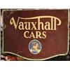 Image 1 : A Cartouche Shaped Double Sided Vauxhall Cars...