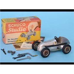 A Schuco Studio Steerable Driving School Car,...