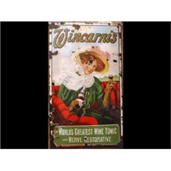 A Wincarnis Enamel Sign, The Worlds Greatest...