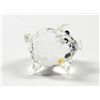 Image 2 : Swarovski Mini Pig Silver Crystal Figurine, Mint in box   Retired