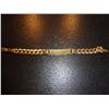Image 2 : GOLD ESTATE MEN'S BRACELET 8" X 14 K