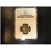 Image 1 : 1947 JEFERSON NICKEL NGC MS 66