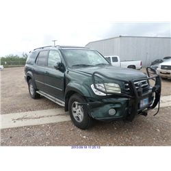 2001 - TOYOTA SEQUOIA