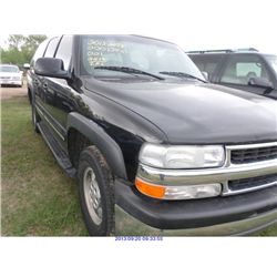 2001 - CHEVROLET SUBURBAN