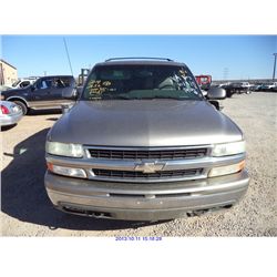 2001 - CHEVROLET TAHOE