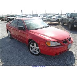 2000 - PONTIAC GRAND AM