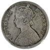 Image 1 : BRITISH INDIA: Victoria, Empress, 1876-1901, AR 1/2 rupee, 1894-B