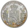 Image 1 : NORWAY: Oscar II, 1872-1905, AR 25 ore, 1899