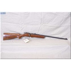 Hiawatha mod Hiawatha .22 cal single shot Rifle , w/22 bbl [ blue finish starting to fade, varnished