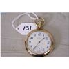 Image 1 : Elgin 16 Size Open Faced Pocket Watch, 15 J, possible gold filled case, excellent conditon & working