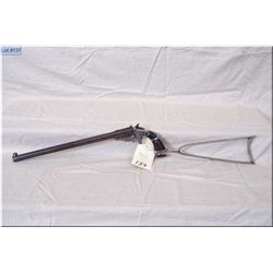 Frank Wesson mod 1870 Pocket Rifle, .32 Rimfire cal Single Shot Roll Over Breech Pistol, w/15  Oct b