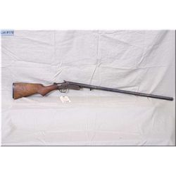 Iver Johnson mod Champion .12 Ga single shot Shotgun w/30" bbl [ rusty blue finish, recvr shows some