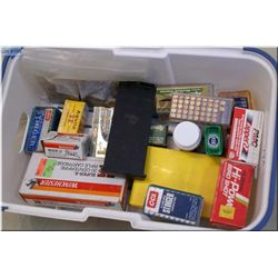 Plastic Tray : Misc Ammo mostly .22 cal including Yellow Jacket, Bird Shot, Stinger, etc.