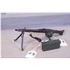 Image 1 : Lot: Miniature Replica Plastic  WWII German Full Auto MG42 Machine gun w/folding stand, etc & green 
