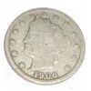 Image 1 : 1906 LIBERTY "V" NICKEL RED BOOK VALUE IS $4.00+ *NICE EARLY VERY GOOD GRADE*!!