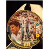 Image 1 : Lot of 3 collectors plates including Dan Marino, Michael Jordon Plates.  Bradford Exchange - First L