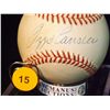 Image 2 : Ozzie Canseco Autographed Baseball.  Rawlings Official MLB.  Appraised or estimated retail value $15