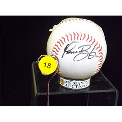 Dave Burba Autogrpahed Baseball.  Rawlings Official OLB3 League Ball.  Appraised or estimated retail