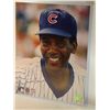 Image 2 : Ernie Banks Autogrpahed Photo.  8x10 Color Photo.  Appraised or estimated retail value $250.  COA by
