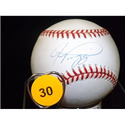 Alex Rodriguez Autographed Baseball.  Rawlings Official NLB.  Appraised or estimated retail value $3