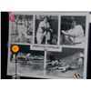 Image 1 : Joe Dimaggio Autographed Collage.  8x10 Photo Collage.  Appraised or estimated retail value $695.  C
