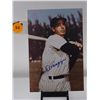 Image 1 : Joe Dimaggio Autographed Photo.  4x6 Color Photo.  Appraised or estimated retail value $500.  COA by