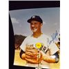 Image 1 : Enos Slaughter Autographed Photo.  8x10 Photo.  Appraised or estimated retail value $350.  COA by Ho