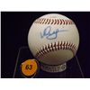 Image 1 : Mark McGwire Autographed Baseball.  Rawlings Official CROLBI League Baseball.  Appraised or estimate